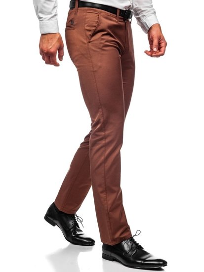 Pantalón chino para hombre marrón Bolf KA1786P