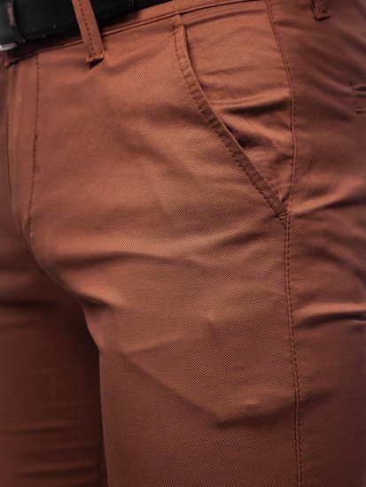 Pantalón chino para hombre marrón Bolf KA1786P