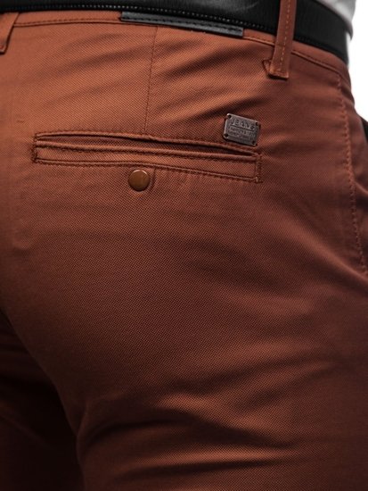 Pantalón chino para hombre marrón Bolf KA1786P