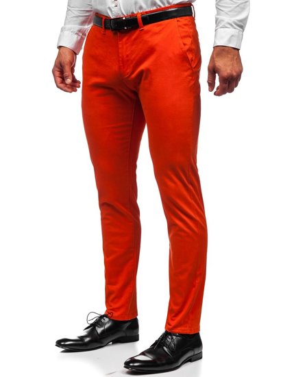 Pantalón chino para hombre naranja Bolf 1143