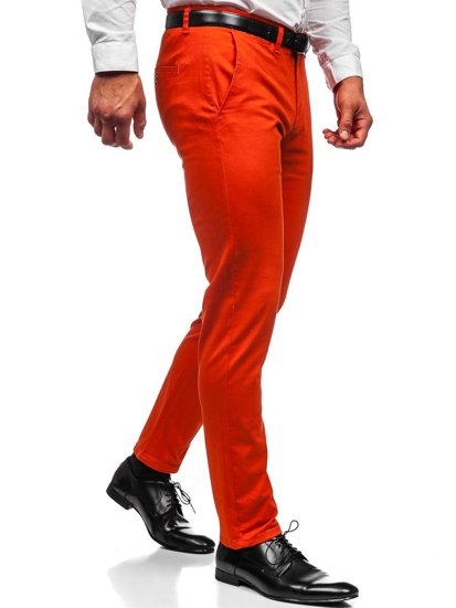 Pantalón chino para hombre naranja Bolf 1143