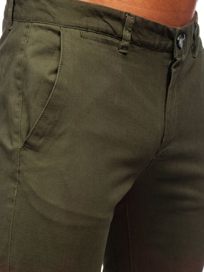 Pantalón chino para hombre verde Bolf 1143