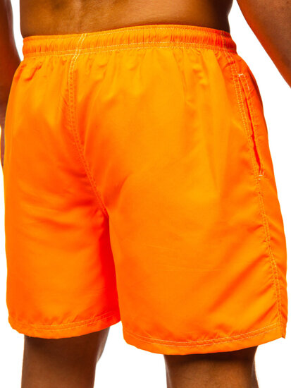 Pantalón corto de baño para hombre naranja Bolf HN101