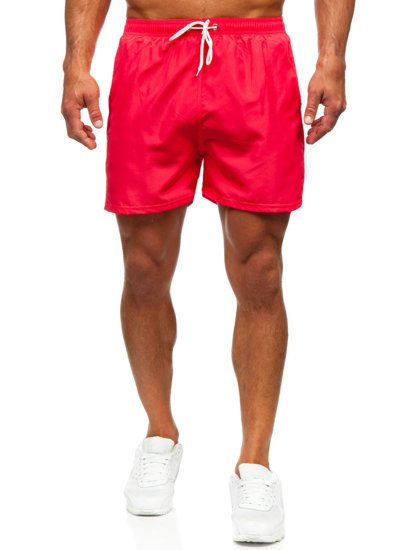 Pantalón corto de baño para hombre rosa Bolf XL019