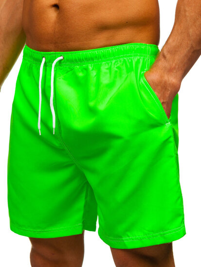 Pantalón corto de baño para hombre verde Bolf HN101