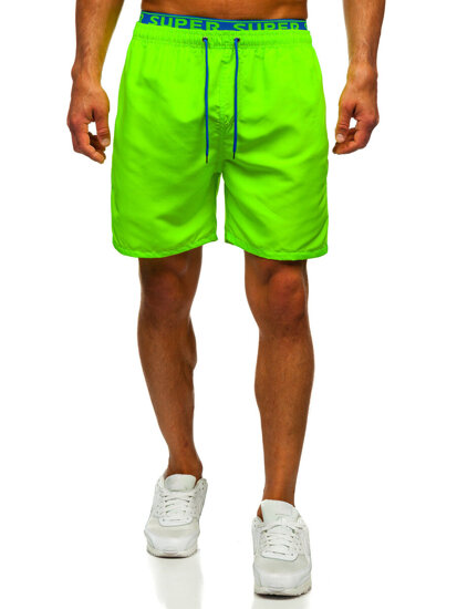 Pantalón corto de baño para hombre verde Bolf HN122