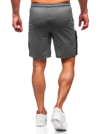 Pantalón corto de chándal para hombre grafito Bolf 68040