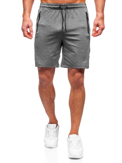 Pantalón corto de chándal para hombre grafito Bolf 68040