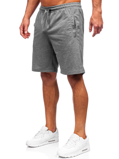 Pantalón corto de chándal para hombre grafito Bolf 8K100