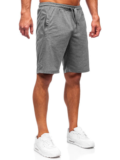 Pantalón corto de chándal para hombre grafito Bolf 8K100