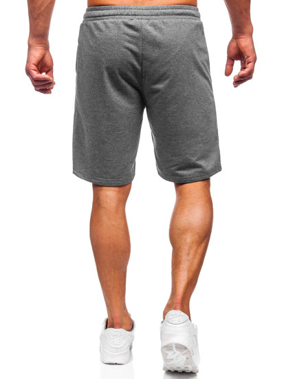 Pantalón corto de chándal para hombre grafito Bolf 8K100