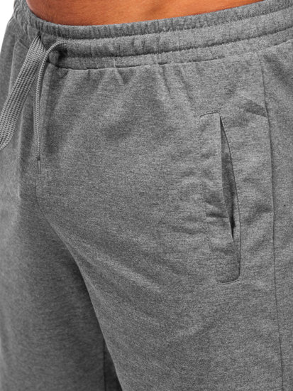 Pantalón corto de chándal para hombre grafito Bolf 8K100