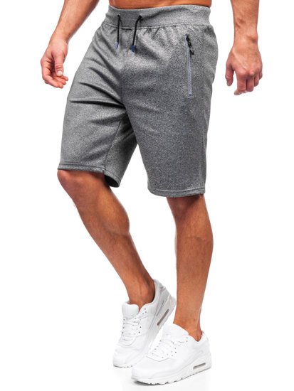 Pantalón corto de chándal para hombre grafito Bolf 8K298