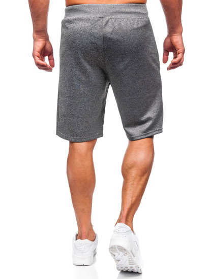 Pantalón corto de chándal para hombre grafito Bolf 8K298