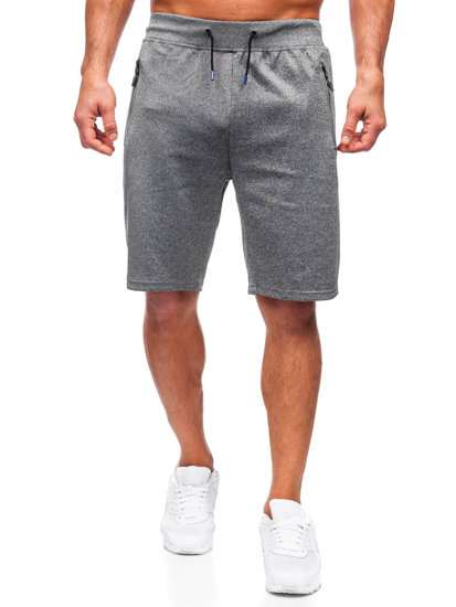 Pantalón corto de chándal para hombre grafito Bolf 8K298