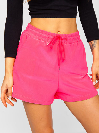 Pantalón corto de chándal para mujer rosa Bolf H60