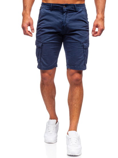 Pantalón corto de combate para hombre azul oscuro Bolf YF2222