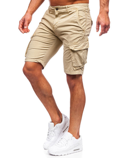 Pantalón corto de combate para hombre beige Bolf YF2222