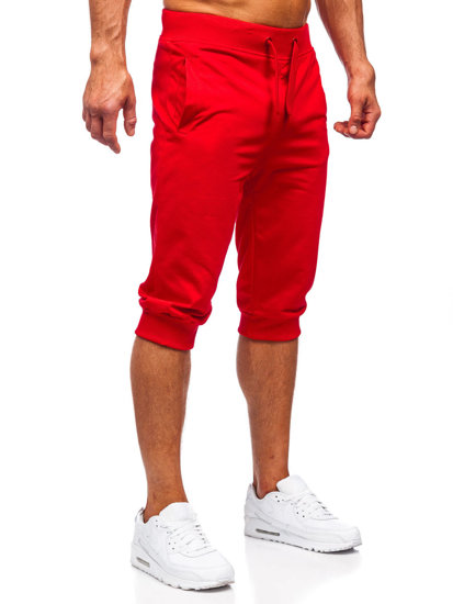 Pantalón corto deportivo baggy para hombre color rojo Bolf K10002