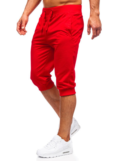 Pantalón corto deportivo baggy para hombre color rojo Bolf K10002