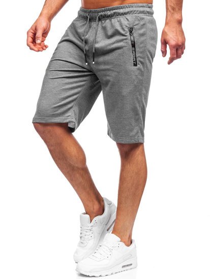 Pantalón corto deportivo para hombre color grafito Bolf JX505