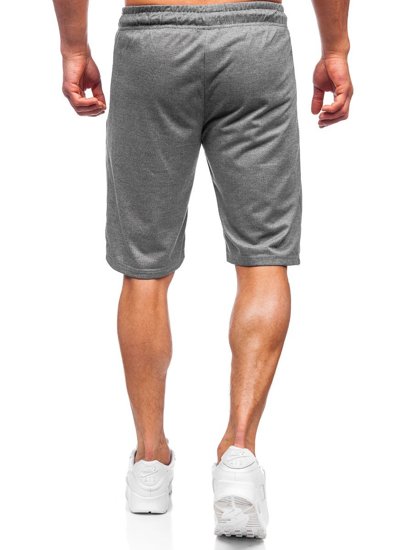 Pantalón corto deportivo para hombre color grafito Bolf JX505