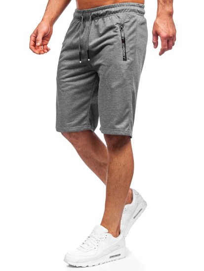 Pantalón corto deportivo para hombre color grafito Bolf JX505