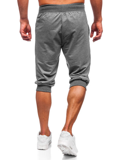 Pantalón corto deportivo para hombre color grafito Bolf K10002