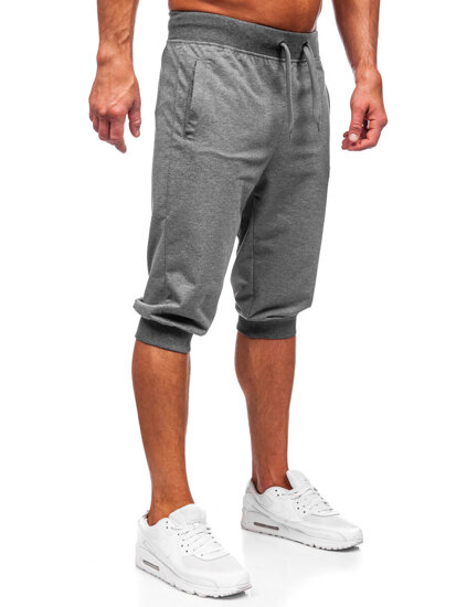 Pantalón corto deportivo para hombre color grafito Bolf K10002