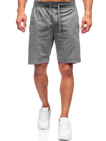 Pantalón corto deportivo para hombre color grafito Bolf K10003