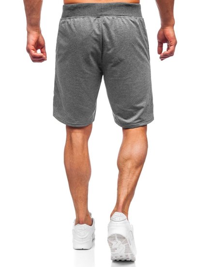 Pantalón corto deportivo para hombre color grafito Bolf K10003