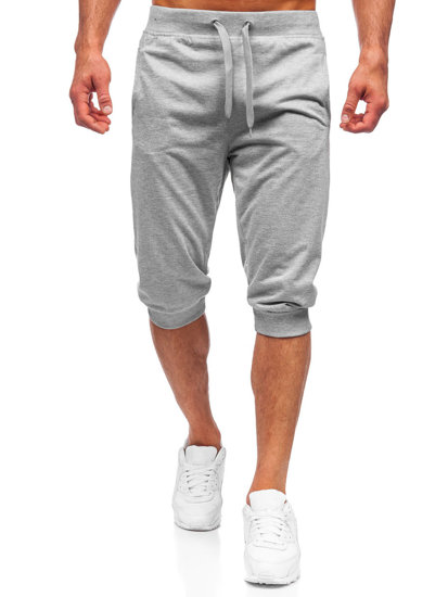 Pantalón corto deportivo para hombre color gris Bolf K10002