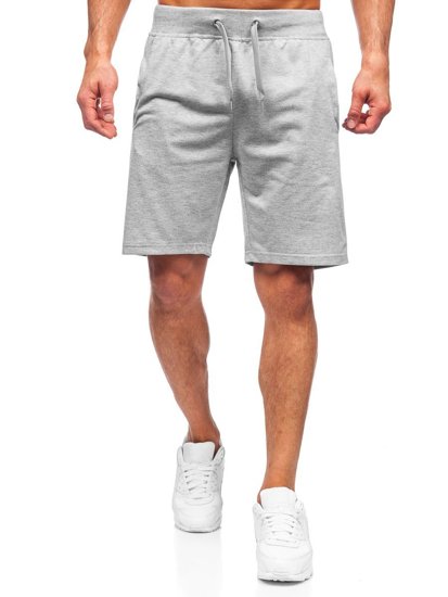 Pantalón corto deportivo para hombre color gris Bolf K10003