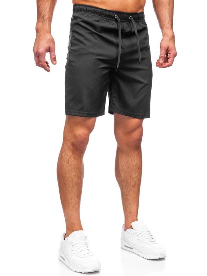 Pantalón corto deportivo para hombre color negro Bolf HH037