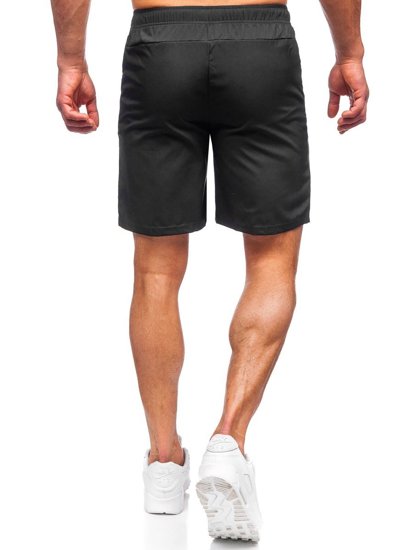 Pantalón corto deportivo para hombre color negro Bolf HH037