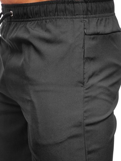 Pantalón corto deportivo para hombre color negro Bolf HH037