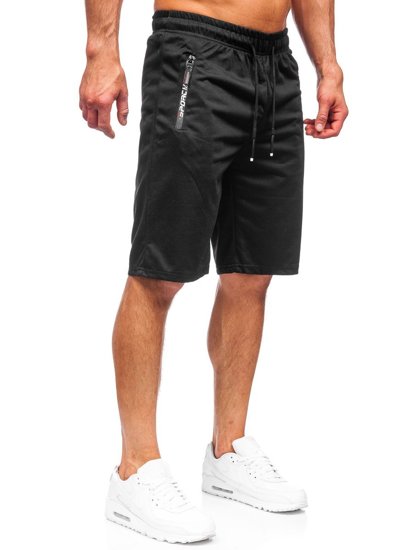 Pantalón corto deportivo para hombre color negro Bolf JX512