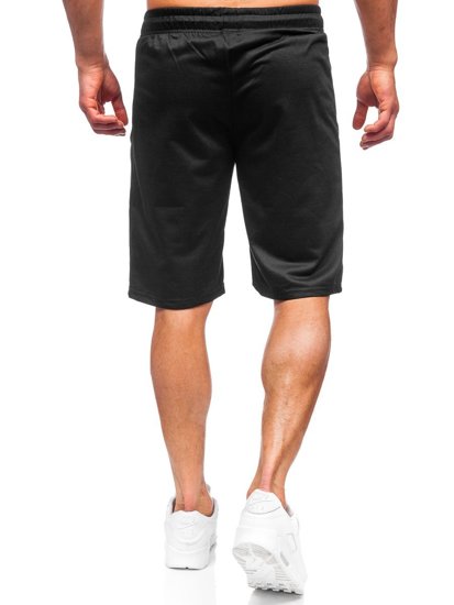 Pantalón corto deportivo para hombre color negro Bolf JX512