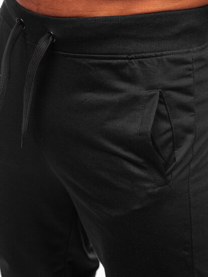 Pantalón corto deportivo para hombre color negro Bolf K10002