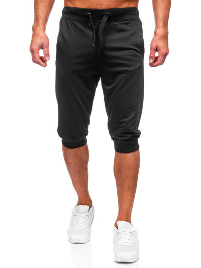 Pantalón corto deportivo para hombre color negro Bolf K10002