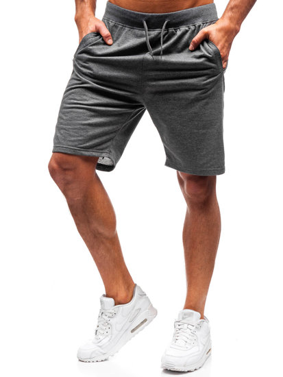 Pantalón corto deportivo para hombre grafito Bolf DK01