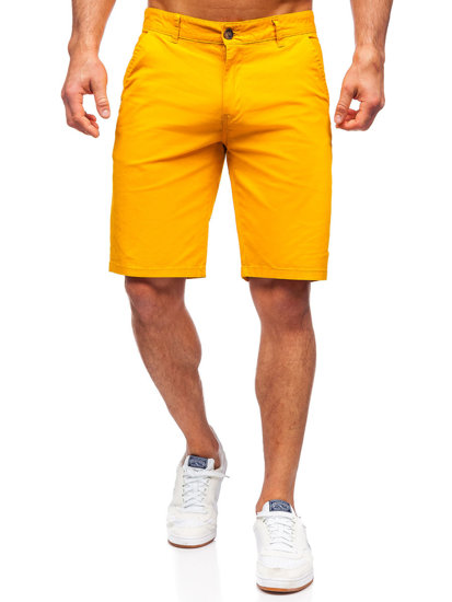 Pantalón corto para hombre color amarillo Bolf 1140