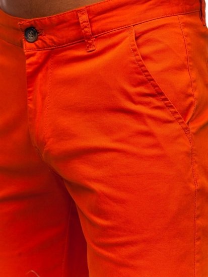 Pantalón corto para hombre color naranja Bolf 1140