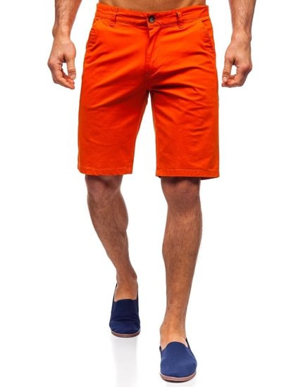 Pantalón corto para hombre color naranja Bolf 1140