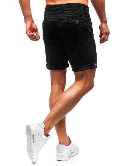 Pantalón corto para hombre negro Bolf 5919