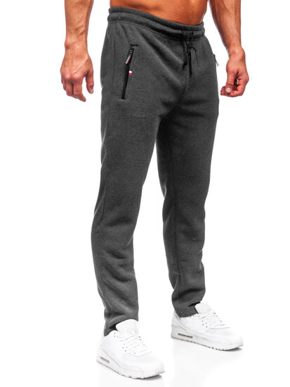 Pantalón de chándal grande para hombre antracita Bolf JX6216