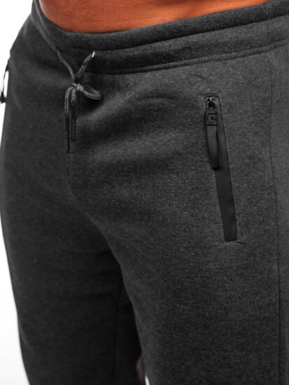 Pantalón de chándal grande para hombre antracita Bolf JX9826