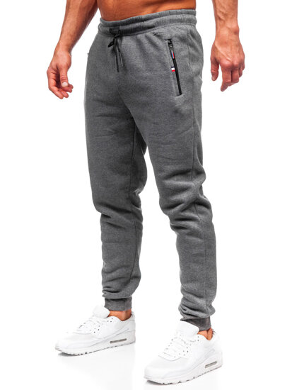 Pantalón de chándal grande para hombre gris Bolf JX6215