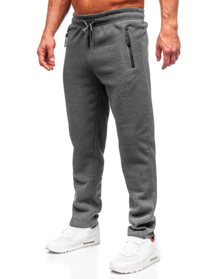 Pantalón de chándal grande para hombre gris Bolf JX9826