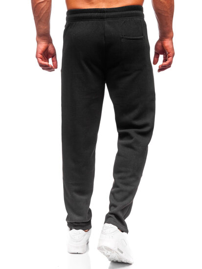 Pantalón de chándal grande para hombre negro Bolf JX9826